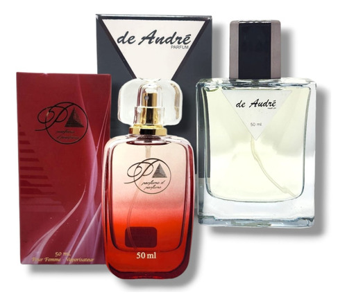 Perfumes Alternativos Para Dama Y Caballero 50ml Pack X2