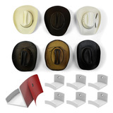 Ganchos Adhesivos Para Sombreros De Pared (paquete De 6)  P