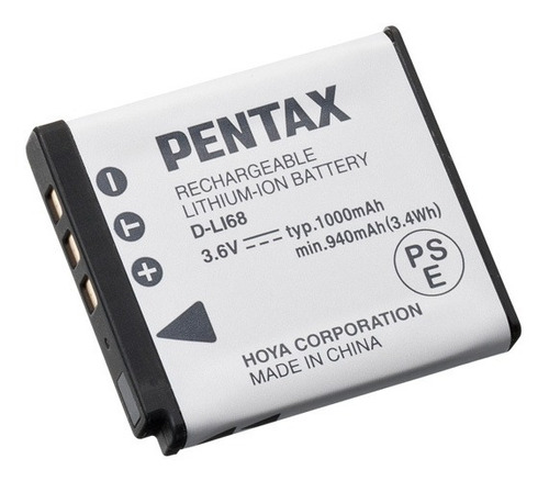 Bateria Pentax D-li68 A36 A40 S10 S12 Fujifilm F50fd F60fd