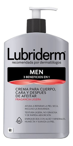 Lubriderm® Men 400ml - mL a $110