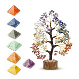 Árbol De Bonsái 7 Chakras - Regalos Espirituales - Decoració