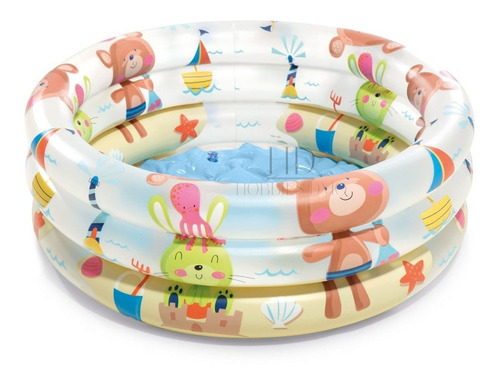 Piscina Inflable Hinchable De Ositos Para Bebes Intex Niños