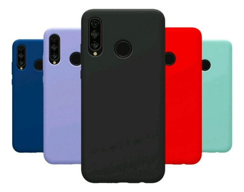 Capinha Capa Slim Fina Fosca Compatível Para Huawei P30 Lite