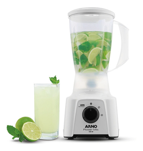 Liquidificador Arno Power Mix Lq12 2 Velocidades+pulsar 550w