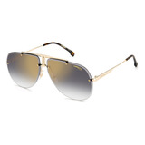 Lentes De Sol Carrera Para Unisex 1052/s Dorado Color De La Lente Café Verdoso-antireflejante Color De La Varilla Dorado-havana Diseño Ocean