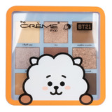 Paleta De 9 Sombras Bts The Creme Shop X Bt21 Coreano Color De La Sombra Rj