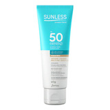 Protetor Solar Facial Sunless Fps 50 Toque Seco 60g Farmax