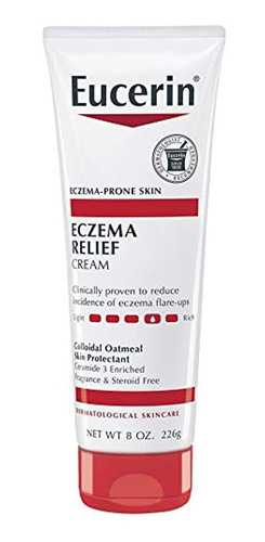 Crema De Cuerpo Para Aliviar Eczemas 8.0 onzas Eucerin