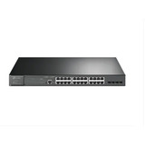 Switch Tp-link Tl-sg3428mp Adm Poe+ 24p Gigab + 4 Sfp Rack