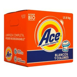 Detergente En Polvo Ace Limpieza De Blancos Y Colores - 8 Kg
