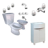 Inodoro Bidet Griferia Peirano Vanitory Roca Italiana P