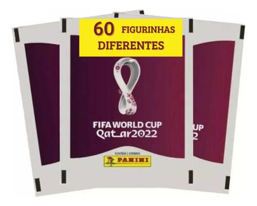 Compre 50 Leve 60 Figurinhas Da Copa Do Mundo Qatar 2022