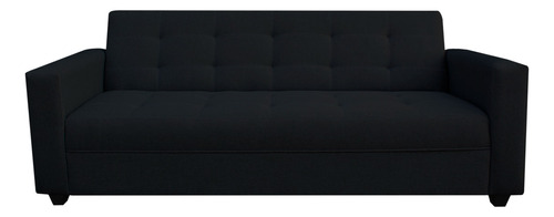 Sofa Cama 200cm Brazo Recto Tapiz Lino Muebles Chile