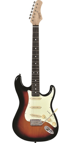 Guitarra Tagima T635 Classic Strato Sunburst Escala Escura