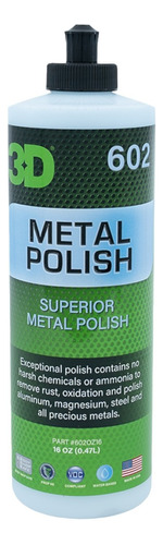 Pulimento Para Metales De 3d Metal Polish 473 Ml