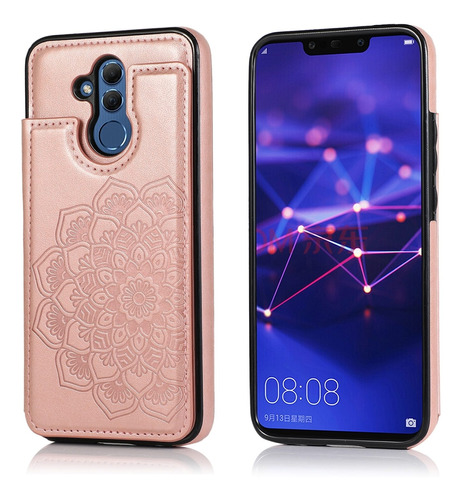 Patrón De Mandala Para Huawei Mate 20 Lite Funda Anti-caída