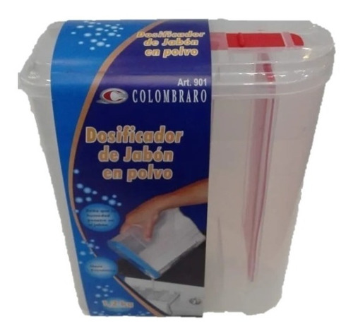 Dosificador Contenedor Jabon En Polvo Dispenser Colombraro