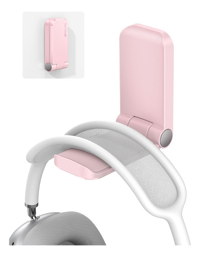 Soporte Lamicall De Gancho Adhesivo Para Auriculares Blanco