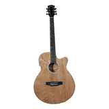 Guitarra Electroacustica Washburn Wa45ce Natural