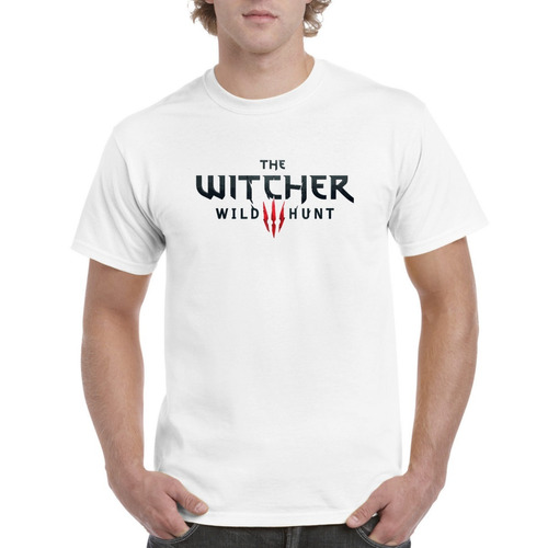 Linda Camiseta Nuevo Modelo The Witcher Will Hunt 