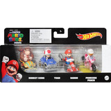 Hot Wheels® Mario Kart Movie Paquete De 4 Pesonajes Mattel® 