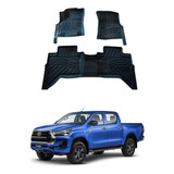 Kit De Tapetes Uso Rudo Para Toyota Hilux 2024