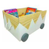 Caixa Baú Toy Box G Organizador De Brinquedos Com Rodinhas