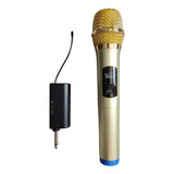 Micrófono Inalámbrico Uhf Para Cualquier Parlante Karaoke