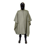 Poncho Impermeable Capa Verde 
