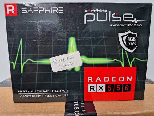 Tarjeta De Video Radeon Rx 550