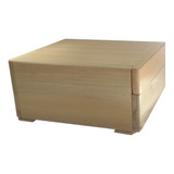 Caja Secreta Cofre En Madera Mafego