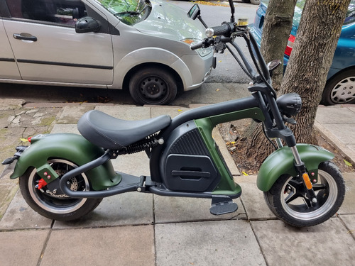 Moto Electrica Chopper 2000 Watts 75 Km Vel Final 40 Km Auto