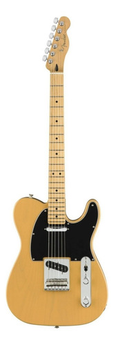 Guitarra Eléctrica Fender Player Telecaster De Aliso Butterscotch Blonde Brillante Con Diapasón De Arce