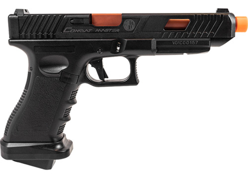 Pistola De Airsoft Gk Combat Master Gbb Glock 17 Rossi 6mm