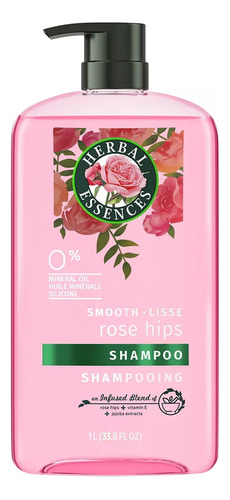  Champú Suave De Rosa Mosqueta De Herbal Essences, 33.8 Fl. O