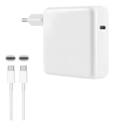 Fonte Carregador Para Mac-book Pro 2016 2017 87w Usb Tipo C