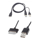 Kit Cabo Usb 3.0 Y Hd Externo + Cabo Samsung Tablet (30 P)