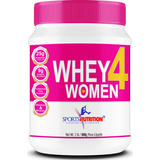 Whey Protein Feminina 4 Women 908g - Sabor Chocolate - Fórmula Exclusiva Com Colágeno Hidrolisado, Mix De Vitaminas E Minerais