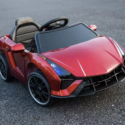Coche Electrico Montable Tipo Lambo Deportivo Carga Luz 12v Rojo | Envío gratis