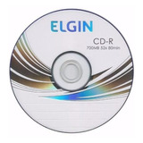 10 Mídia Cd-r Elgin Logo 700mb/52x + Envelope C/nf Promoção 