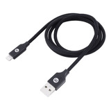 Cable Usb Mobo Resistant Lightning Negro 1m
