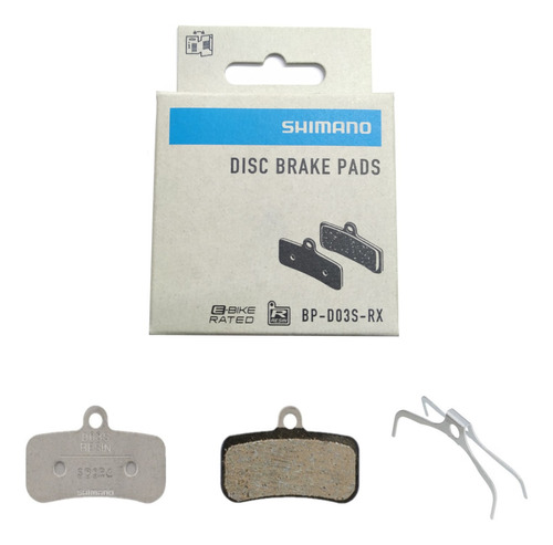 Pastilha Freio Shimano Bp-d03-rx 4 Pistões Xt Slx Deore Zee