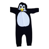 Fantasia Pijama Kigurum Soft Pinguim - Infantil
