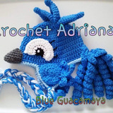 Gorro Guacamaya Blue Crochet