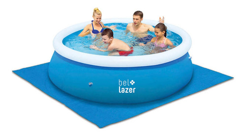 Forro Para Piscina 1.000 Litros 1,23 M X 2,00 M Azul Bel Fix