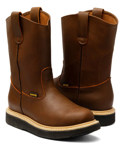 Bota Trabajo 100% Piel Roper Suela Mil Rayas Ligera 600 | Envío gratis