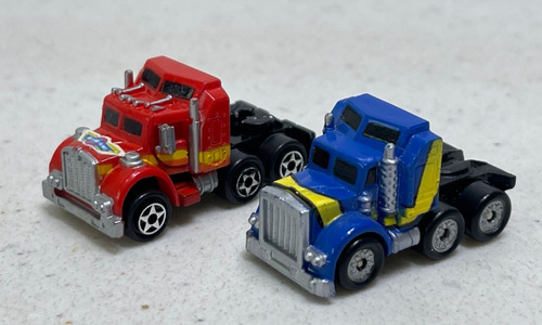 Micromachines Lote 2 Vehiculos Semi Truck Micro Machines 