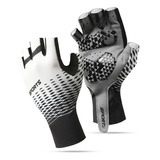 1par Guantes De Bicicleta Montaña Ciclismo Guante Medio Dedo