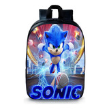 Mochila Pre Escolar  Infantil Creche Super Sonic 16b