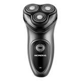 Barbeador Elétrico  Mondial Power Shave Be-02 Cinza Bivolt